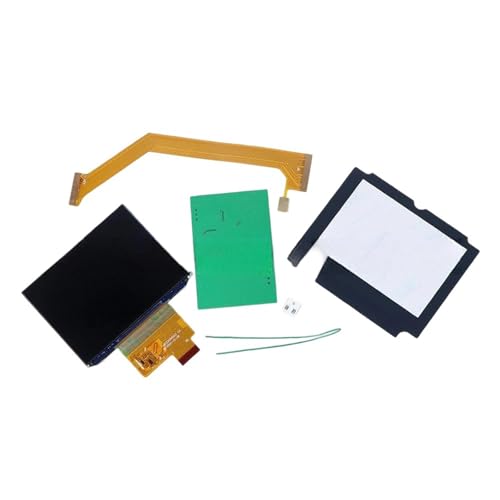 Malieasy 3. 3インチ ハイライト LCD バックライト交換コンソールセット ゲームアクセサリー付き 簡単スクリーン取り付け 交換ハイライト IPS バックライト ゲームコンソール修正キット ゲームアクセサリー修理
