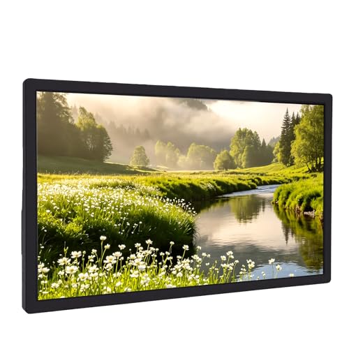 Yanmis 15.6インチポータブルモニター、1600x900 FHD 60HzトラベルディスプレイHDMI / USB C、ラップトップ、デスクト、電話、スイッチと互換性あり、スタンドおよびスピーカーVESA付き Yanmidgcyavj8nw