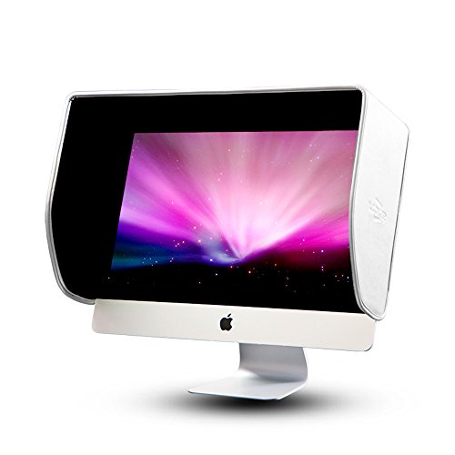 iLooker 27A 遮光フード for Apple 27 inch iMac &モニターフードサンシェード日除けシルバーEditionの両方の新しい(シン)または古い( Thick )バージョン JP27A