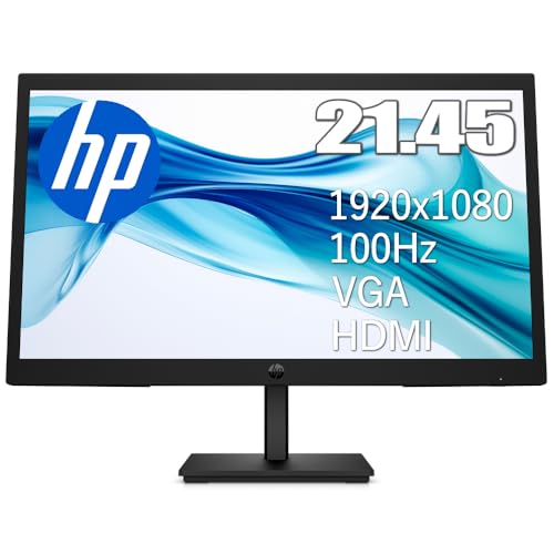 HP Series 3 Pro 322pv FHD VA モニター 21.45型 フルHD 1920×1080 非光沢 100Hz HDMI VGA スピーカー無 VESA100mm 9U5A2AA#ABJ