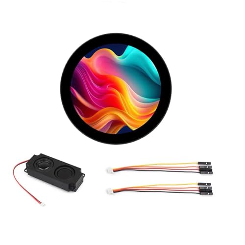 Eeskvrebuz UCBVKTDN 3.4インチラウンドタッチディスプレイ800x800解像度IPS画面10ポイントマルチタッチサポート AI Voice Interaction 3.4インチラウンドタッチディスプレイ800x800解像度IPS画面10 マルチタッチサポート AI Voice Interaction