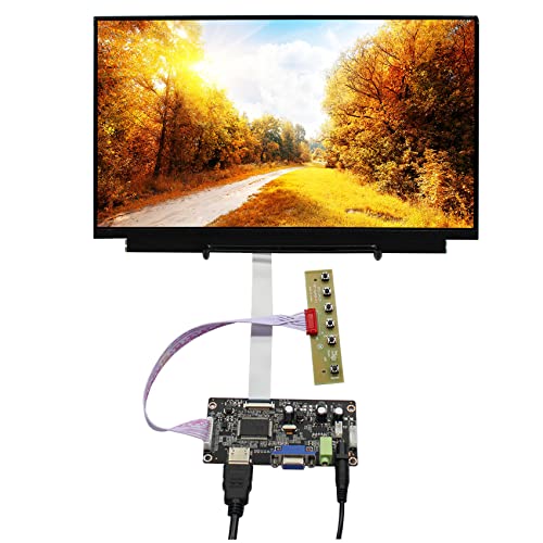 VSDISPLAY 13.3インチ IPS 液晶 解像度1920x1080 HDMI VGA コントローラー キット N133HSE-EB2/E21 LQ133M1JW15 汎用 VS-RTD2556HV-V1VS133GF-Z001