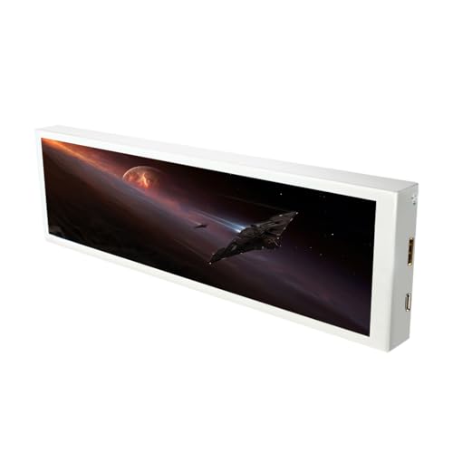 APGLSXY 詳細な 1920x480 8.8 インチ PC ケース視聴覚反復およびデータ観察のためのタッチ機能で観察コンピュータ用のセカンダリタッチディスプレイ
