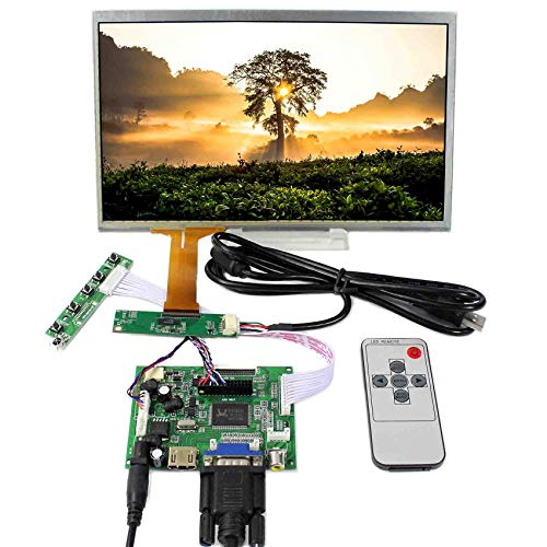 VSDISPLAY 10.1インチ 解像度1366x768 LED 40P HDMI VGA 2AV 液晶パネル 静電容量式タッチパネルスクリーン 10.11366x768VS-TY2662-V1