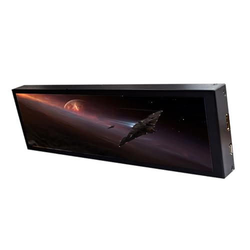appuivbt 多目的 8.8 インチタッチパネル PC 観察変更可能なライト 300 600nits ゲーム放送およびオフィス使用多機能コンピュータケースタッチ観察