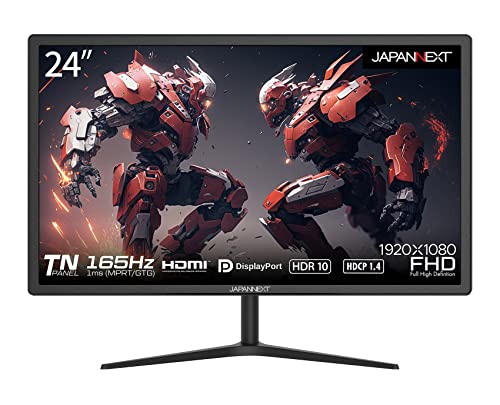 JAPANNEXT JN-G24T165FHDR ジャパンネクスト ゲーミングモニター [24型 /フルHD(1920×1080) /ワイド]