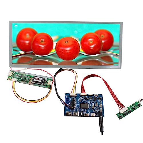 VSDISPLAY 12.3インチ 液晶パネル LQ123K1LG03 HDMI タイプ-C USB 映像入力 (12.3”, HDMI Type-C USB) VSK3216JP