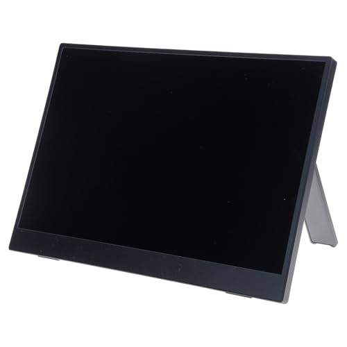 ZYMENGXZI 14 インチ ポータブル モニター 60Hz リフレッシュ IPS パネル メタル ボディ 2 つの入力ポート USB C HDTV プロフェッショナル コンテンツ作成用 モバイル セットアップ モバイル用トラベル モニター
