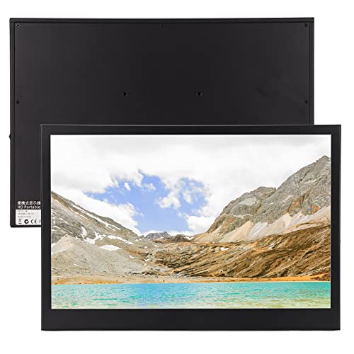 Vbestlife ポータブルモニター 13インチFHD 1080P HDR IPS USB C HDMI 16：9ディスプレイ 内蔵スピーカー LEDバックライト付き外部モニター ラップトップコンピューター電話TVゲーム用 Vbestlifex684ynk05e7113