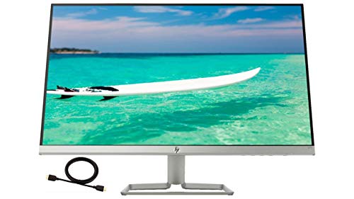 HP 27f 27インチ フルHD IPS アンチグレア ワイドスクリーン LEDフリー同期モニター 5ms応答時間 75Hzリフレッシュレート 2HDMI VGA 178°水平垂直視野角 1000:1コントラスト比 HDMIケーブル 24
