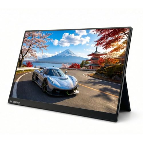 SAC CONNECT モバイル液晶ディスプレイ(16型/ IPS/ WUXGA 1920×1200/ 60Hz/ 20ms)(ブラック) ポータブルLCDモニター SPMWUXGA160 返品種別A