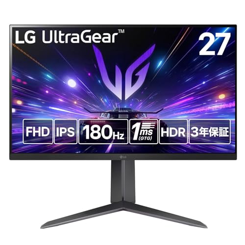 LG 27GS65F-B LG UltraGear 27型 フルHDゲーミングディスプレイ