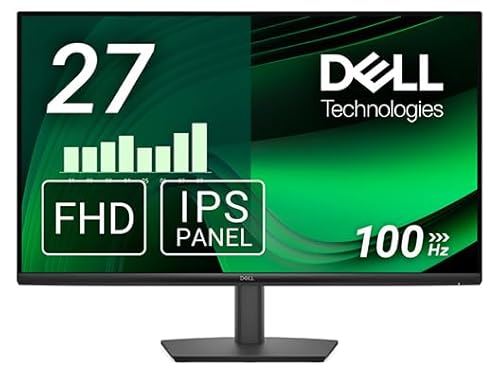DELL 液晶ディスプレイ E2725HM 27型/1920×1080/HDMI、DisplayPort、VGA/ブラック/スピーカー:なし