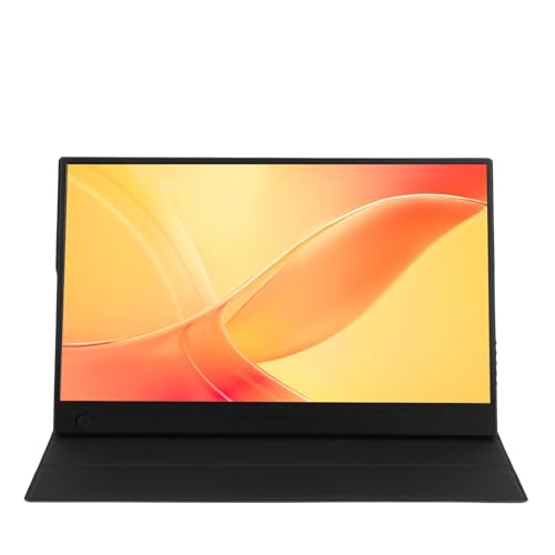HaloVerde ポータブルモニター 14 インチ 1080P フル HD トラベルスクリーン IPS パネルと HDR 付き、60Hz リフレッシュレート、デュアル USB C ラップトップ/PC/ゲームコンソール用 HaloVmqukysr8cz