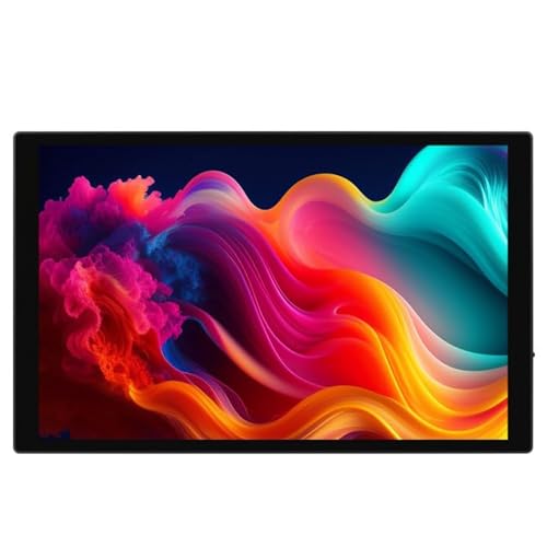 TUOPUONE 10.1インチ 静電容量式タッチディスプレイ ワイド色域 1280×800 光学接着強化ガラスパネル HDMI/Type-Cディスプレイインターフェース 569d407d-1aa8-4f49