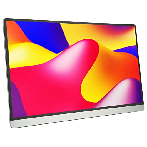 AUEN ポータブル モニター、トラベル モニター 16.1 インチ ウルトラ スリム プラグ アンド (米国のプラグイン) AUENro6pgcfxb1-12