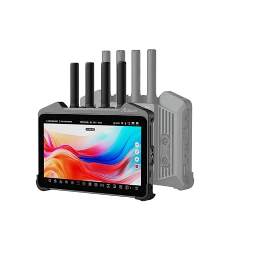 Accsoon MIT01H CineView M7H Pro 7インチタッチスクリーン フルHDモニター(HDMI入出力のみ/4K60p入出力対応/ワイヤレス受信機能内蔵モデル) MIT02