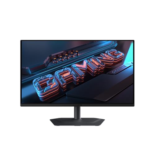 GIGABYTE ゲーミングモニター 27インチ UHD 3840x2160 有機EL QD-OLED 240Hz 0.03ms DCI-P3 99% HDR True Black 400 KVM機能対応 FreeSync Premium Pro HDMI2.1 スピーカー内蔵 国内3年保証 MO27U2