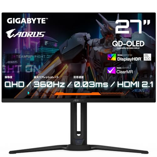 GIGA-BYTE GIGABYTE PCモニター・液晶ディスプレイ AORUS FO27Q3 [27インチ]