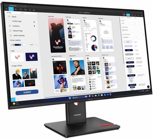 Lenovo ThinkVision T32UD-40 64B0GAR1JP [31.5インチ 黒]