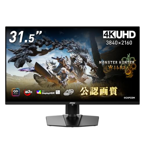 MSI MPG 321URX QD-OLED, 34 OLED Gaming Monitor, 2560 x 1440 (QHD), OLED 0.03ms Response time, 240Hz, True Black HDR 400, HDMI, DP Port, USB Type C, Tilt, Height