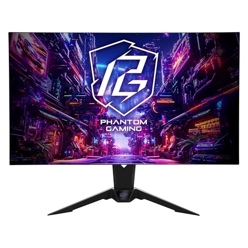 ASRock 31.5型 4K 3840×2160 WOLEDパネル搭載 ゲーミングモニター PGO32UFS2C MN1427