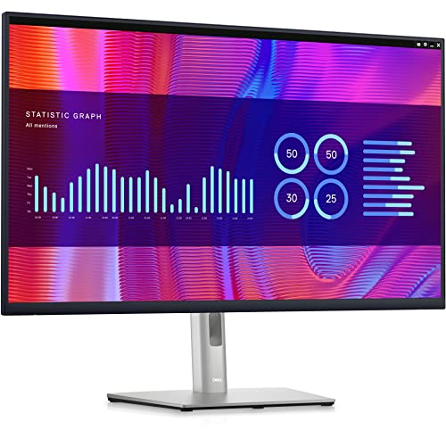 DELL P3223DE 31.5インチ QHD WLED LCDモニター - 16:9 - ブラック、シルバー
