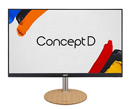 acer ConceptD CP1 CP1271 Vbmiiprzx 27インチ フルHD 1920 x 1080 IPSモニター 144Hz (オーバークロックモード165Hz) 2ms (G - G)-最大0.1ms(G - G)、DCI-P3 91% Delta E<2 (ディスプレイポート1個 x 2 HDMI 2.0、 4 x USB 3.0)