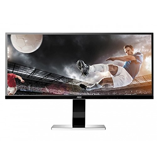 AOC u3477Pqu Monitor LED Display 34" Wide Quad HD 3440 x 1440 - Black U3477PQU-B-R