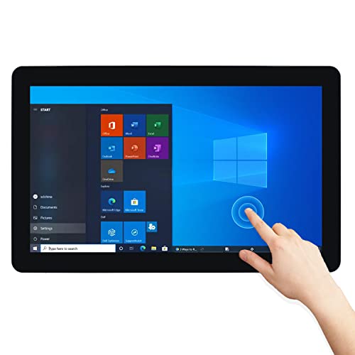 TouchWo 23.8インチタッチスクリーンPCモニター、Intel i7、8GB RAM、256G SSD、16:9 FHD 1080P、Windows 10、教室、会議、ゲーム用スマートボード、USB、VGA、HD-MIモニター。 TWTD238WC