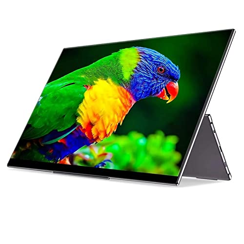 XiaomeiHan ポータブルモニター 15.6インチタッチ式UHD 4KタイプCポータブルコンピュータモニタゲーム表示画面 友達とゲームをやるとか映画を見るとか 室内に運動等が楽に使用できます