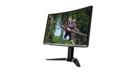 Lenovo Y27g 27-Inch FHD LED-Lit 16:9 Curved Widescreen Gaming Monitor with G-Sync (65BEGCC1US) by Lenovo
