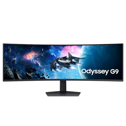 モニター オデッセイ(Odyssey) G9 G95C 32:9 S49CG954E 49" DQHD (5120 x 1440) Resolution Gaming Monitor (ゲーミングモニター) [Parallel Import]