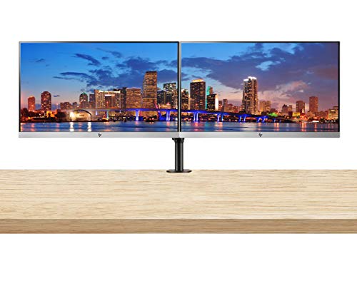 HP EliteDisplay E223 21.5インチ IPS LEDバックライト付きモニター (1FH45A8#ABA) 2個パックディスプレイバンドル 完全調節可能なデュアルモニタースタンドとデスクマウントクランプ付き ASISP70