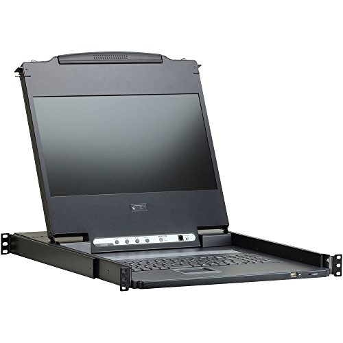 ATEN ジャパン フルHD対応17.3インチLCDコンソールドロワー/ロングレール/DVIインターフェース対応 CL6700MWJJL