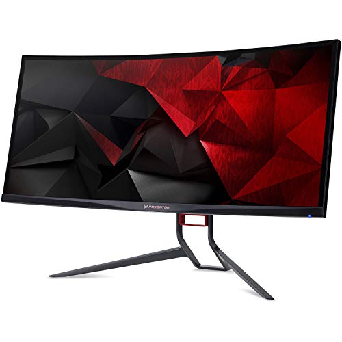 acer Predator Gaming X34 Pbmiphzx Curved 34" UltraWide QHD Monitor with NVIDIA G-SYNC Technology (Display Port & HDMI Port)