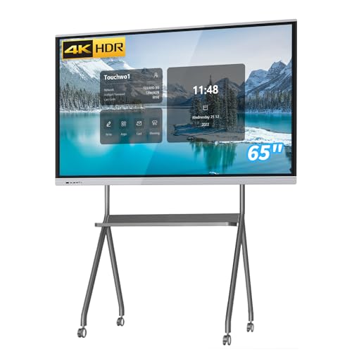 TouchWo 65 インチのタッチスクリーンのモニター、4K 相互板、二重システム、i3 4GB+256GB のオールインワン接触パネルの PC オフィス、教室および展覧会のための電子 whiteboard JPRZB65WA