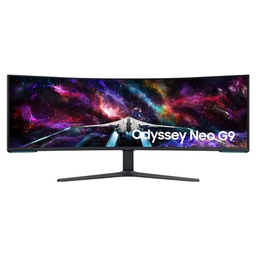 Genuine Odyssey Neo G9 32:9 S57CG950 57" DUHD (7680 x 2160) Resolution Curved 240Hz 1ms HDR10, HDR10+ Monitor [Parallel Import]