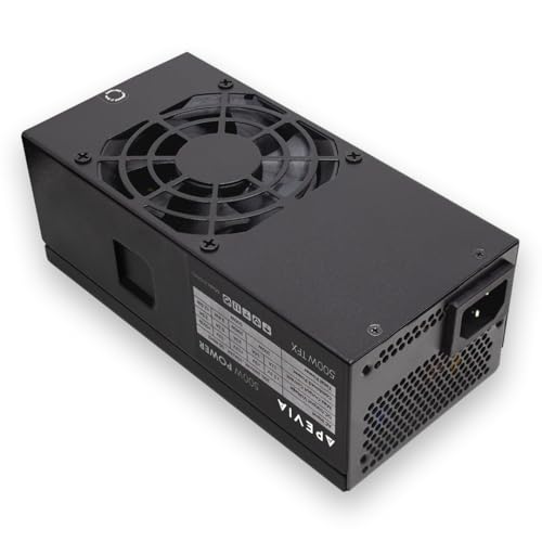 【並行輸入品】 Apevia TFX-PFC500W TFX 500W 固定ケーブル、フルレンジアクティブPFCコンピューター電源…