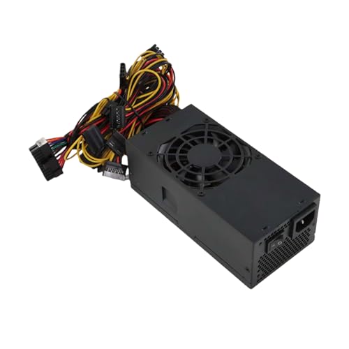 PFCORI TFX 400W 電源 デスクトップシャーシ 小型電源 静音温度制御 デスクトップ用排気ファン付き