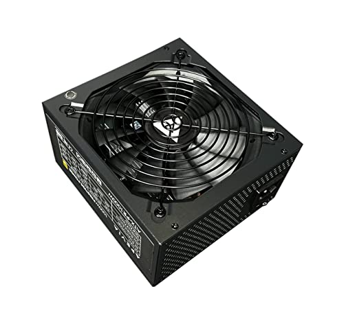 Apevia ATX-PR1000W PCIe 5.0 Prestige 1000W 80+ Gold Certified, PCIe 5.0 / Gen 5 12VHPWR Connector, RoHS Compliance, Active PFC ATX Gaming Power Supply