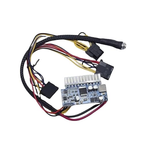 DC-ATX PSU 19V 200W DC ATX Pico ATX Switch Pico DC-DC PSU 24pin Mini ITX Direct Plug-in DC to ATX PC Power Supply WEI-830-454