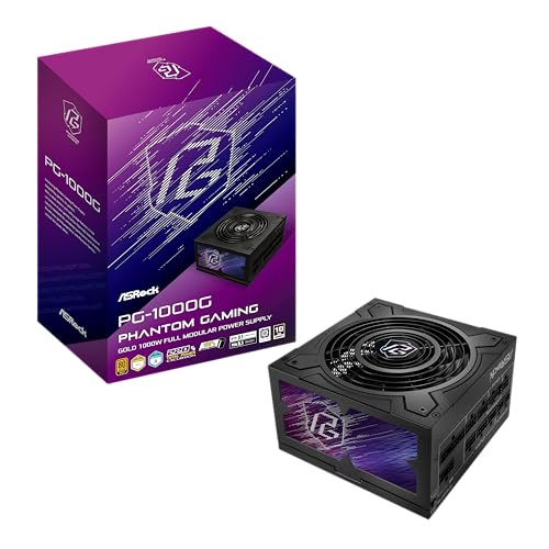 ASRock PG-850G Phantom Gaming 850W 電源 個別編組パターン 10年保証 完全モジュラー 日本コンデンサ 80 プラス ゴールド サイベネティクス プラチナ ATX3.1 PCIe5.1 12V-2x6ケーブル 90-UXP085-GFUAAB