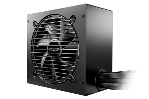 be quiet! 静かに! Pure Power12 550W 電源、80 Plus® ゴールド効率、ATX 3.1 フルPCIe 5.1 GPUサポート、非常に静か 静かな!120mmファン、LLCテクノロジー BP001US
