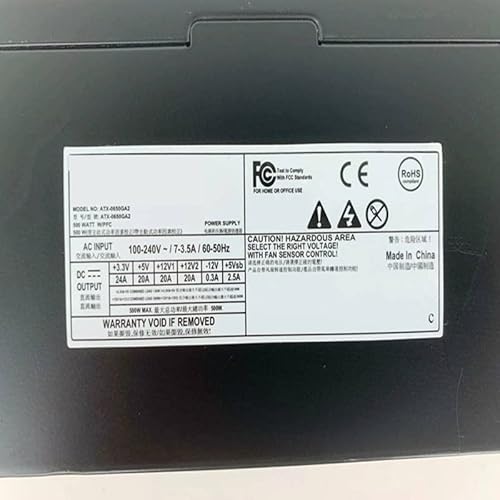 PSU For ATX 500W スイッチング電源 ATX-0650AG2 ZQHj_Sera_12828