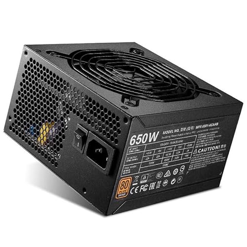 Cooler Master PSU For Cooler Master MWE BRONZE 650 ATX Back-line 電源 650W 電源 MPX-6501-ACAAB ZQHj_Sera_12704