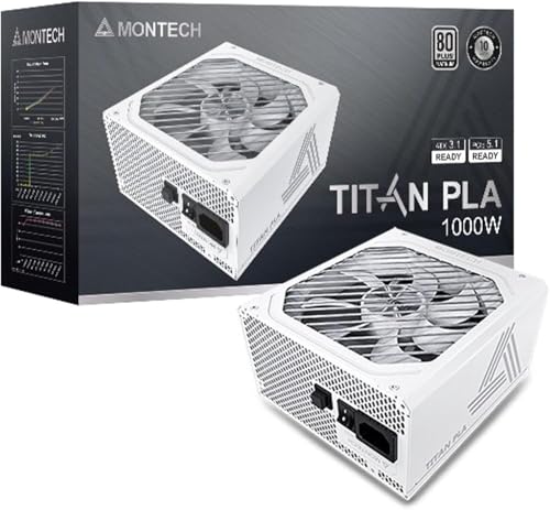 Montech Titan Platinum 1000W PSU TITANPLA1000WW