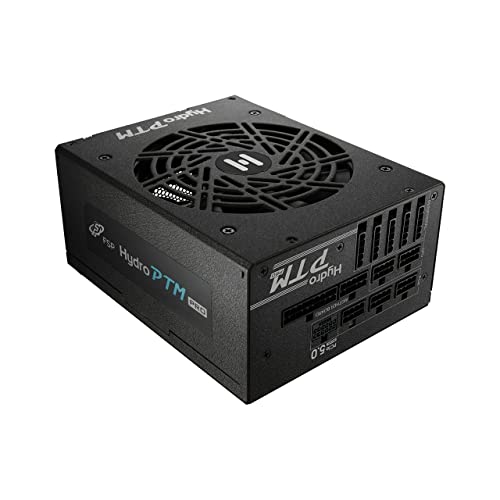 FSP Hydro PTM PRO 1200W ATX 3.0 PCI-E GEN-5 80 Plus プラチナ フルモジュラー電源 (HPT2-1200、Gen5)