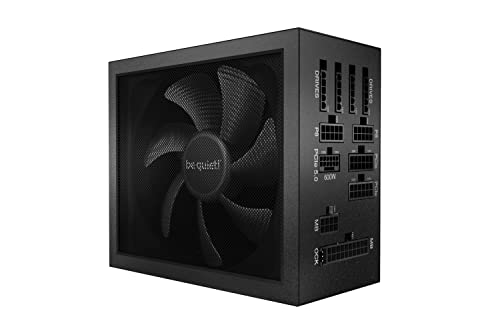 【並行輸入品】 静かに ダークパワー13 850W 静音性能電源 | 80 Plus チタン効率 | ATX 3.0 | PCIe 5 | モジュラー | BN660