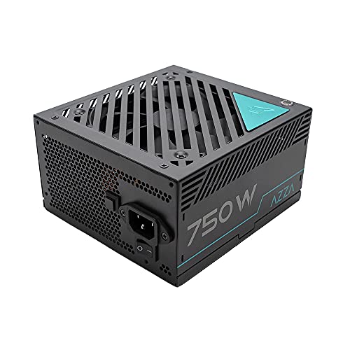 Azza PSAZ-750W 750W PC電源、ブラック、4x PCIe、ケーブル管理 PSAZ-750G